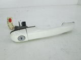Volvo S70 V70 left front outer door handle wo/key white 98-00 (USED)