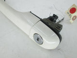 Volvo S70 V70 left front outer door handle wo/key white 98-00 (USED)