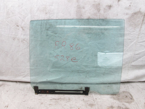 BMW E28 528e 535i Right Rear Door Glass (USED)