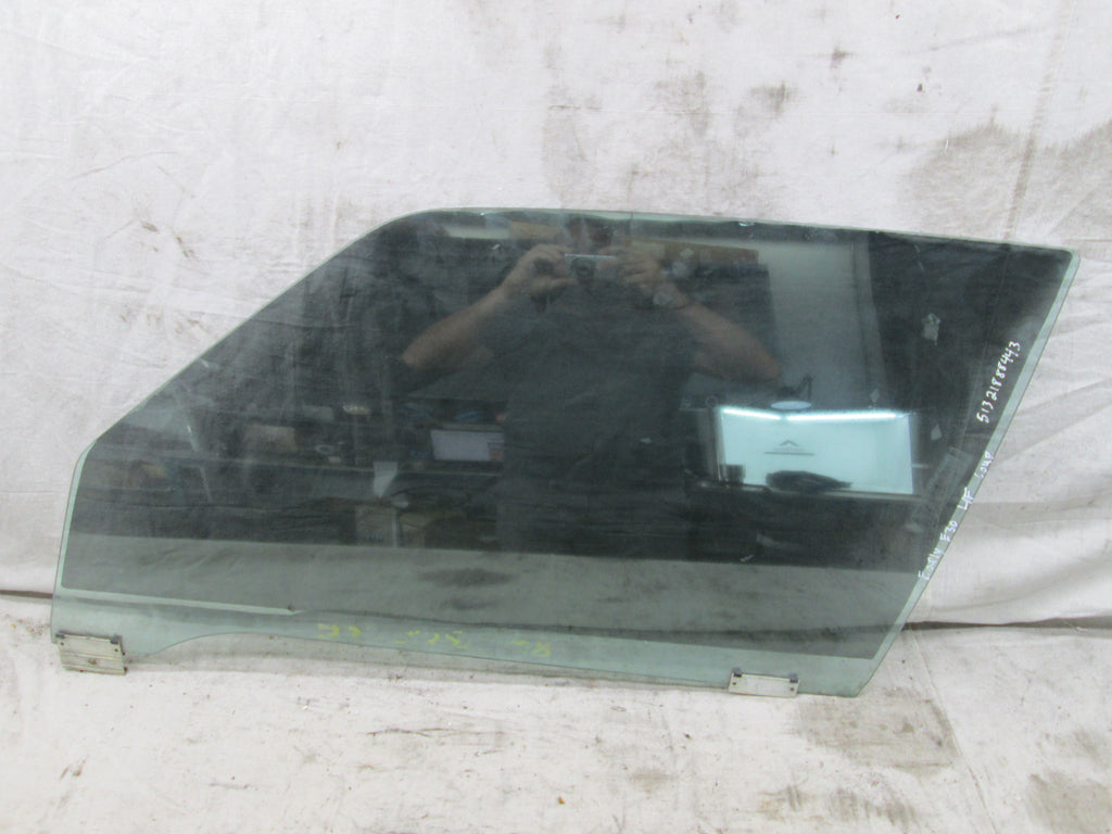 BMW E30 325i 318i early coupe left front window glass – Allums Imports