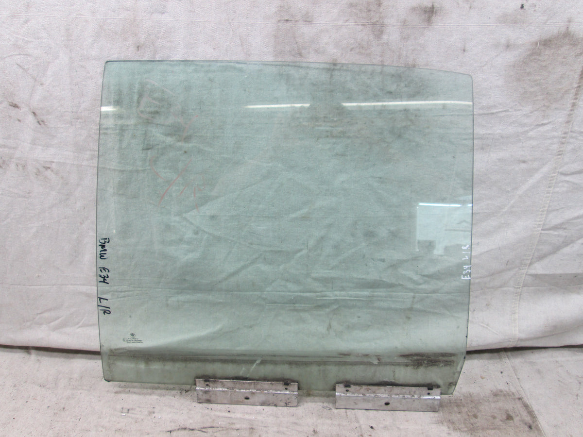 BMW E34 525i 530i 540i left rear window glass – Allums Imports