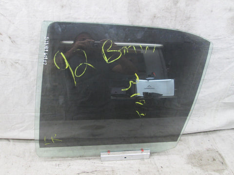 BMW E36 318I 325I M3 sedan left rear door window glass