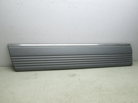 Mercedes W126 Sedan 81-85 Left Front Lower Side Molding Grey 1266902340 (USED)