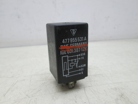 Porsche 944 924 intermittent wiper relay 477955531A (USED)