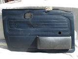 BMW E28 528e 535is left front door panel blue (USED)