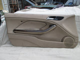 BMW E46 convertible 330Ci 325Ci left front door panel tan (USED)