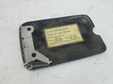 Porsche 928 black fuel lid door (USED)
