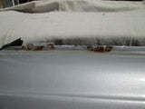 Mercedes R107 72-84 450SL 380SL 280SL left door shell silver (USED)