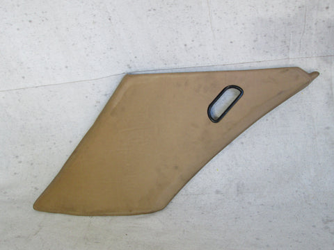 Mercedes W123 240D 220 300D left C pillar trim panel tan 1236900925 (used)