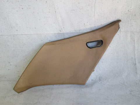 Mercedes W123 240D 220 300D right C pillar trim panel tan 1236901025 (USED)