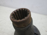 Triumph TR6 rear axle flange U joint yoke Axle (USED)