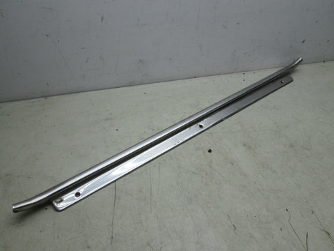 Rolls Royce Silver Shadow T1 65-80 left front door sill trim chrome (USED)