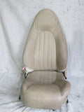 Jaguar XK8 right passenger side seat tan 97-99