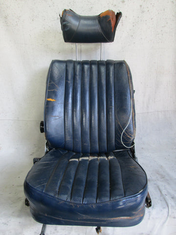 Mercedes R107 450SL 380SL left driver side seat blue