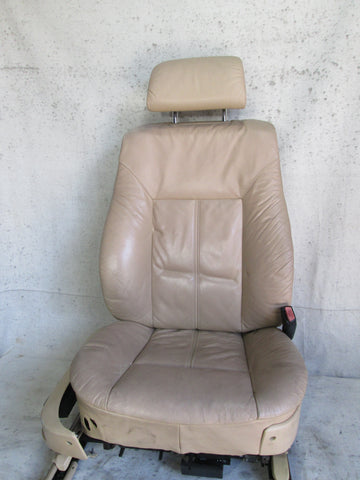 BMW E38 E39 740iL 740i 750iL right front seat tan