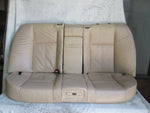 BMW E38 740iL 740i 750iL rear seat set tan