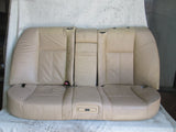 BMW E38 740iL 740i 750iL rear seat set tan