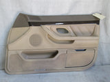 BMW E38 740i 740iL right front door panel tan