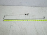 Rolls Royce Silver Shadow T1 65-80 right front door latch rods (USED)
