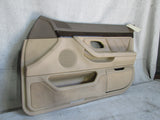 BMW E38 740i 740iL right front door panel tan