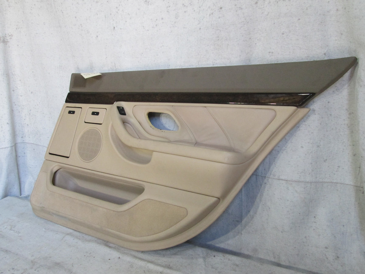 BMW E38 750iL 740iL right rear door panel LWB tan – Allums Imports
