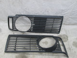 BMW E21 Euro 320i 320is 323i Left/Right Single Headlight Grille Set OEM (USED)