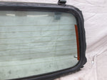 Jaguar XJS convertible soft top rear window glass 76-91 (USED)