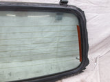 Jaguar XJS convertible soft top rear window glass 76-91 (USED)