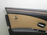 BMW E60 525i 535i 545i left front door panel black brown (USED)