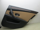 BMW E60 525i 535i 545i right rear door panel black natural brown (USED)
