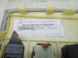 BMW E60 04-10 525i 535i 545i overhead sunroof switch panel grey 7125072 (USED)