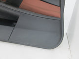 BMW E60 525i 530i 550i left front black brown door panel (USED)