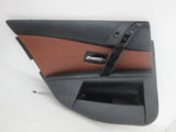 BMW E60 525i 530i 550i left rear black brown door panel (USED)