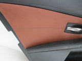 BMW E60 525i 530i 550i left rear black brown door panel (USED)