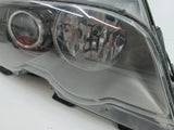 BMW 01-03 E46 330Ci left headlight titanium trim XENON 63126911456 1305621772 (USED)