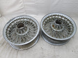 Jaguar XKE wire spoke wheel AX455C pair