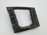 BMW E46 convertible auto shifter bezel wood grain (USED)