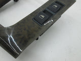 BMW E46 convertible auto shifter bezel wood grain (USED)