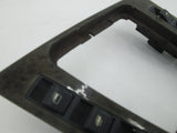 BMW E46 convertible auto shifter bezel wood grain (USED)
