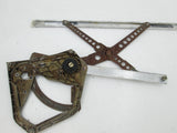 BMW E28 E12 528e 535I M5 right front window regulator 51331868830 (USED)