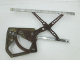 BMW E28 E12 528e 535I M5 left front window regulator 51331868829 (USED)
