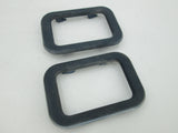 BMW E24 E28 E30 E23 BLUE inner door handle trim rings 2x (USED)