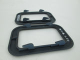 BMW E24 E28 E30 E23 BLUE inner door handle trim rings 2x (USED)
