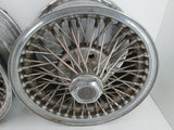 Mercedes R107 380SL 280SL 450SL Dayton wire wheels 5x112 15X7 70 spoke  (USED)