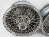 Mercedes R107 380SL 280SL 450SL Dayton wire wheels 5x112 15X7 70 spoke  (USED)