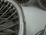 Mercedes R107 380SL 280SL 450SL Dayton wire wheels 5x112 15X7 70 spoke  (USED)