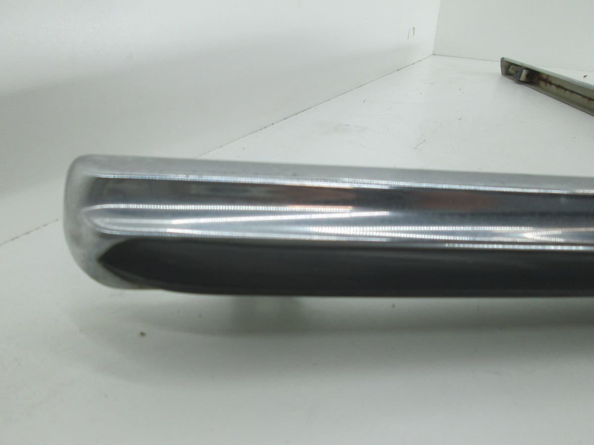 Mercedes W116 450SEL 300SE 300SD right rear bumper end upper trim (USE ...