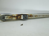 Mercedes W116 450SEL 300SE 300SD right rear bumper end upper trim (USED)
