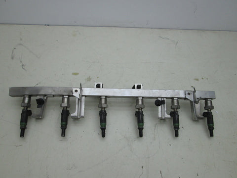 BMW E46 M56 SULEV fuel rail with injectors 751526301 7515267 (USED)