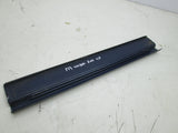 Mercedes W123 wagon left rear door sill scuff plate blue (USED)